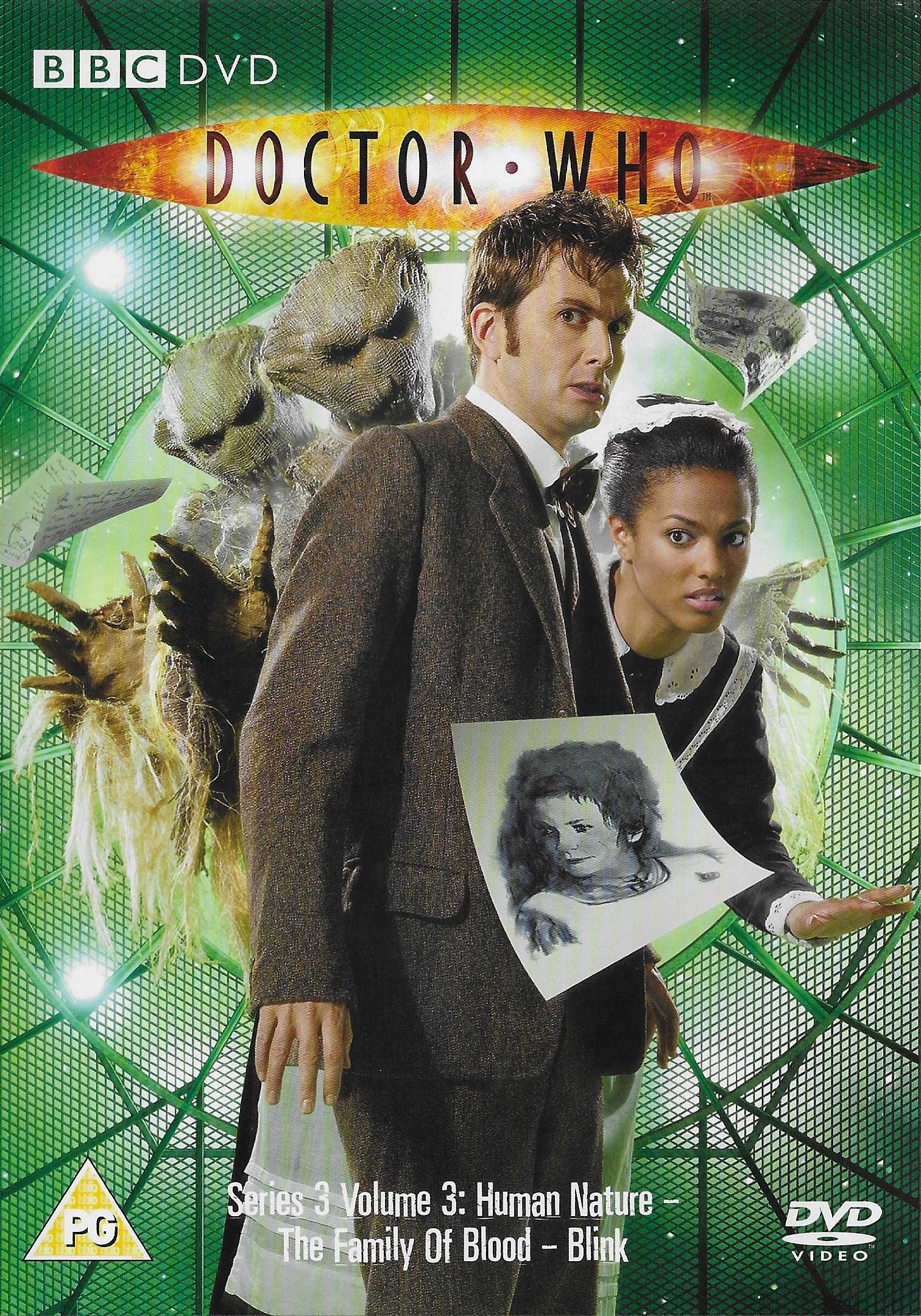 Picture of BBCDVD 2383 Doctor Who - Series 3, volume 3 by artist Paul Cornell / Steven Moffat from the BBC records and Tapes library